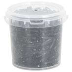 vidaXL Haarelastiekjes paard 1500 st silicone zwart, Verzenden, Nieuw