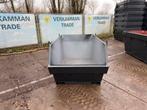 3 kuub portaal container met lepelgaten