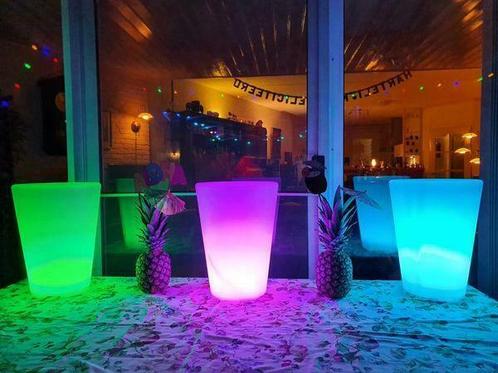 led producten, led vaas, led statafel, ice bar, led palmboom, Hobby en Vrije tijd, Feestartikelen | Verhuur, Nieuw, Ophalen