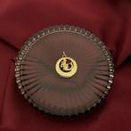 Gouden sterrenbeeld hanger; Waterman (Alle Gouden sieraden), Ophalen of Verzenden, Gebruikt, Goud, Overige merken