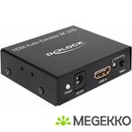 Delock 62692 HDMI-audio-extractor 4K 30 Hz, Nieuw, Verzenden