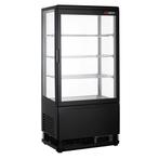 GGM Gastro | Tafelmodel panoramische vitrine - 68 liter - |, Verzenden, Nieuw