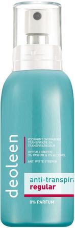 DEOLEEN ANTI-TRANSPIRANT REGULAR DEO SPRAY 75 ML, Sieraden, Tassen en Uiterlijk, Uiterlijk | Lichaamsverzorging, Verzenden, Nieuw