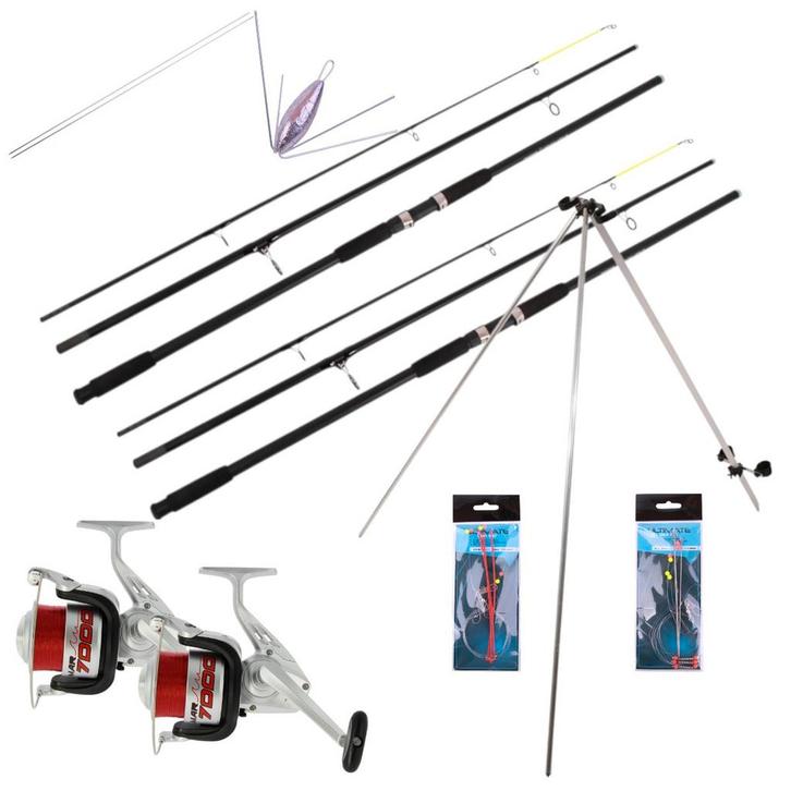 NGT Oceancast Beachcaster Set, Watersport en Boten, Hengelsport | Algemeen, Nieuw, Verzenden