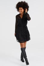 Sale: -60% | We Fashion Dress Short Black Maat: L  | Otrium, Kleding | Dames, Nieuw, Verzenden