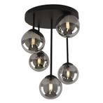 Design plafondlamp grijs, Stacy, Ophalen of Verzenden, Nieuw, Glas, Design