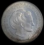 Denemarken. Margrethe II. 10 Kroner 1972 / Throne Accession, Gestempeld