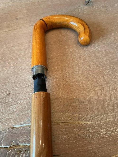 Wandelstok - Systeemstok met verborgen paraplu van het merk, Antiek en Kunst, Curiosa en Brocante