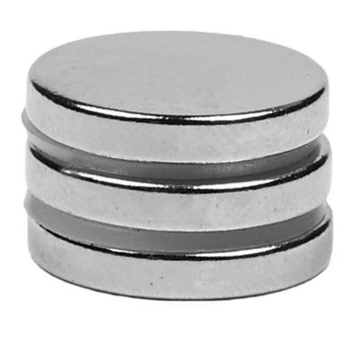 Benson Supersterke magneet - Ø 18 x 3 mm - set van 3 - ho.., Doe-het-zelf en Verbouw, Gereedschap | Handgereedschap, Nieuw, Ophalen of Verzenden