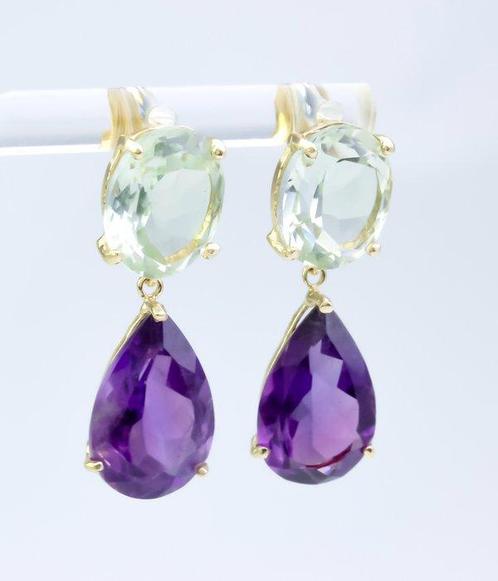 Zonder Minimumprijs - Oorbellen - 14 karaat Geel goud, Sieraden, Tassen en Uiterlijk, Oorbellen