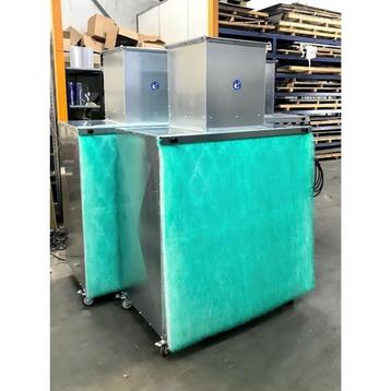 Mobiele Spuitwand / Afzuigwand 1200 x 1200 mm beschikbaar voor biedingen