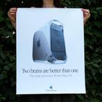 Apple POSTER Dual Processor Power Mac G4, Two brains are, Nieuw