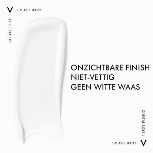 Vichy Capital Soleil UV-age Daily SPF50 (Zonnebrand), Sieraden, Tassen en Uiterlijk, Uiterlijk | Lichaamsverzorging, Nieuw, Verzenden