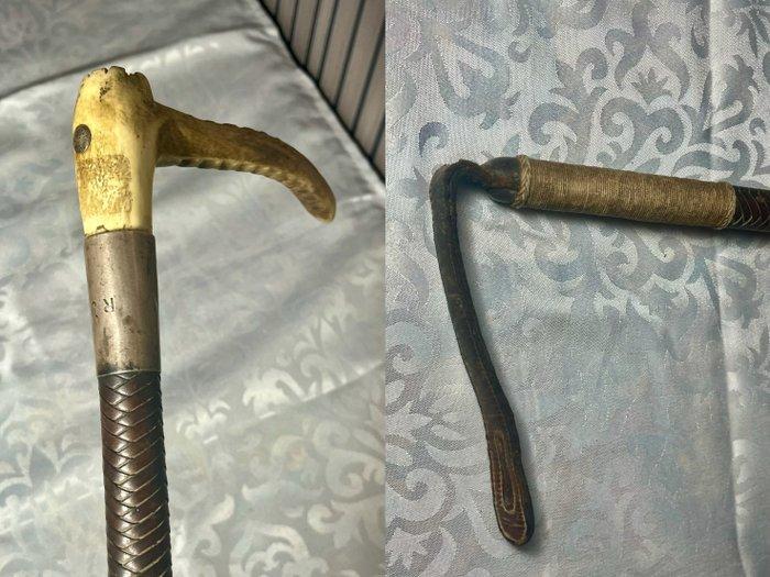 Swaine & Adeney Ltd., London Wandelstok - .925 zilver -, Antiek en Kunst, Curiosa en Brocante