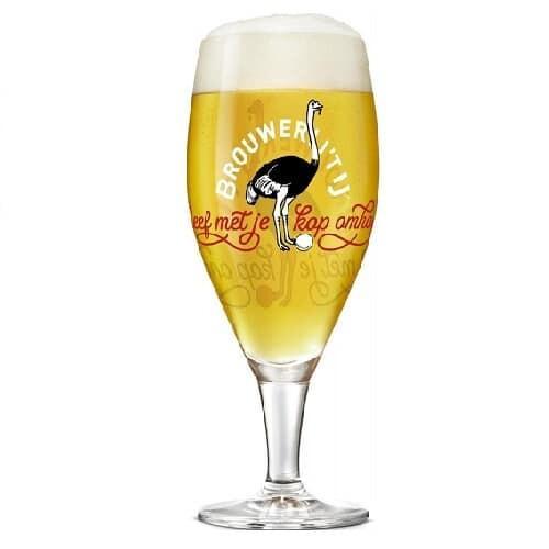 Brouwerij t IJ bierglas - 30cl, Verzamelen, Biermerken