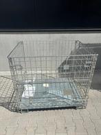 Palletdeal 7 stuks Staaldraadkooien, 1200x800x1000 mm - Jong, Zakelijke goederen, Kantoor en Winkelinrichting | Magazijn, Stelling en Opslag