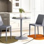 TRUUSK Ronde Eettafel voor 2 Personen - Moderne Bartafel met, Huis en Inrichting, Tafels | Eettafels, Verzenden, Nieuw
