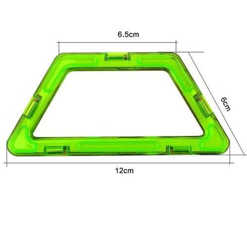 Magnetisch bouwblok - los onderdeel - trampezium, Kinderen en Baby's, Speelgoed | Duplo en Lego, Nieuw, Verzenden