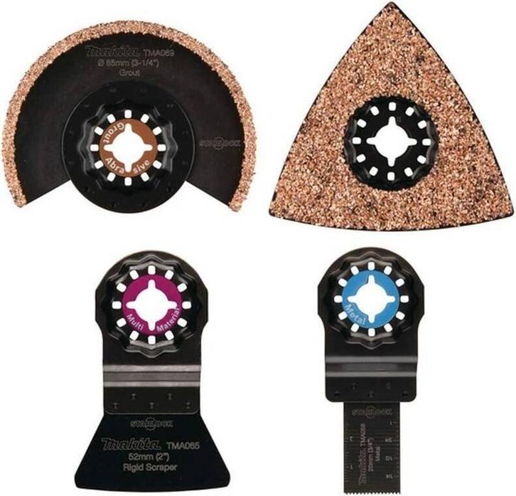 Makita Starlock B-67496 4-delige Accessoireset, Doe-het-zelf en Verbouw, Gereedschap | Handgereedschap, Ophalen of Verzenden