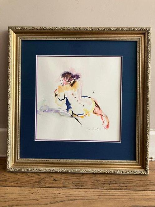 Paul de Lussanet (1940) - Woman, Antiek en Kunst, Kunst | Schilderijen | Modern