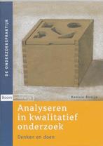9789085060789 Analyseren In Kwalitatief Onderzoek, Boeken, Verzenden, Zo goed als nieuw, H. Boeije