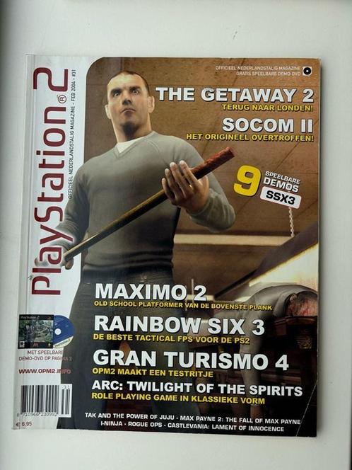 Officieel Playstation Magazine - 2004 - Set- NR 30 t/m 40, Boeken, Tijdschriften en Kranten, Overige typen, Zo goed als nieuw