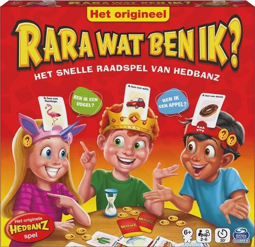 Rara Wat Ben Ik? | Spin Master - Gezelschapsspellen, Hobby en Vrije tijd, Gezelschapsspellen | Bordspellen, Nieuw, Verzenden