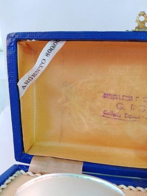 Servethouders (2) - .800 zilver - Zilveren tafellapje, Antiek en Kunst, Antiek | Goud en Zilver