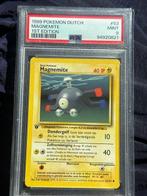 Pokémon - 1 Graded card - Magnemite 1st editon - Base set -, Nieuw