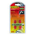 Lampa Hexagonal geanodiseerd aluminium ventieldopjes 4 stuks, Auto diversen, Ophalen of Verzenden, Nieuw