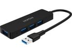 HOPDAY Ultra Slim USB 3.0 Hub - 4 Poorten, Verzenden, Nieuw