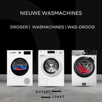 Nieuwe wasmachines vanaf €340 incl 2 jaar garantie beschikbaar voor biedingen