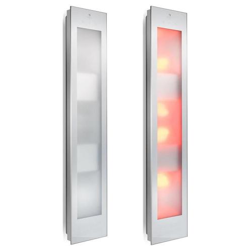 Sunshower Square Combi white opbouw Infrarood en UV, Witgoed en Apparatuur, Zonnebanken en Gezichtsbruiners, Nieuw, Verzenden