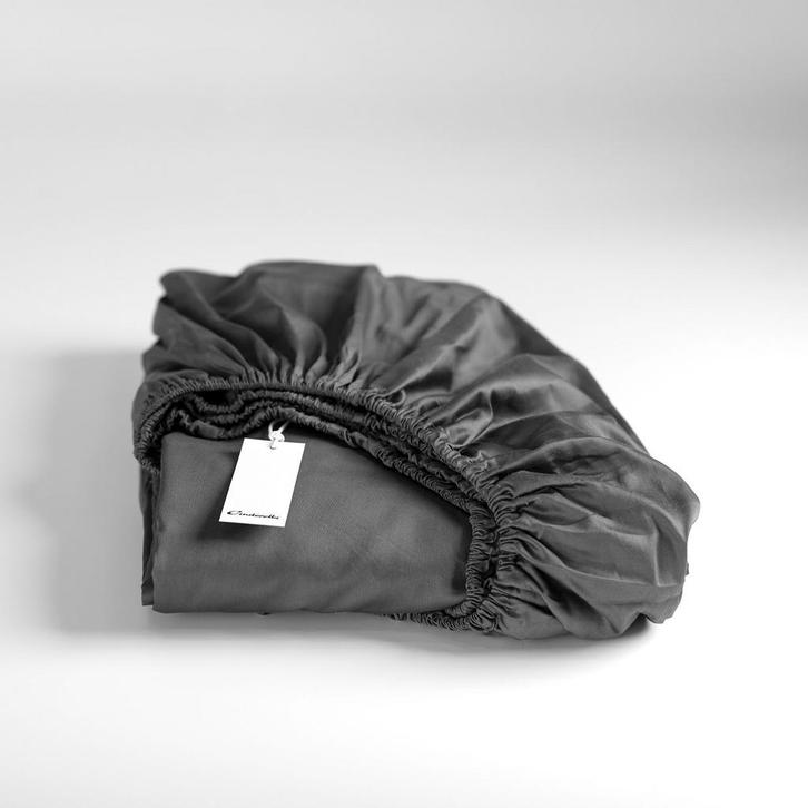 Cinderella Weekend hoeslaken katoen anthracite - 90x200, Huis en Inrichting, Slaapkamer | Beddengoed
