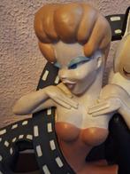 . Mooi groot zeldzaam beeld Tex Avery , Droopy , Wolf en, Nieuw in verpakking