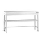 GGM Gastro | RVS werktafel PREMIUM - 1400x800mm - met |, Zakelijke goederen, Verzenden, Nieuw in verpakking, Meubilair