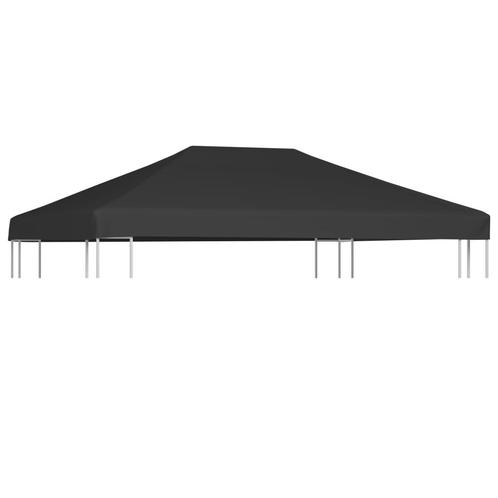 vidaXL Prieeldak 310 g/m² 4x3 m grijs, Tuin en Terras, Partytenten, Nieuw, Verzenden