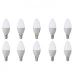 Voordeelpak LED Lamp 10 Pack - E14 Fitting - 6W -, Huis en Inrichting, Lampen | Losse lampen, Ophalen of Verzenden, Nieuw, E14 (klein)