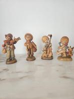 ANRI - Beeldje - Prachtige Set van 4 ANRI Ferràndiz Houten