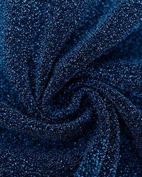 Lurex Glitter Kobalt, Hobby en Vrije tijd, Stoffen en Lappen, Blauw, Nieuw