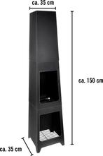 2dekans | BBQ Collection Tuinhaard - Terrashaard 36 x 36 x, Ophalen of Verzenden, Zo goed als nieuw