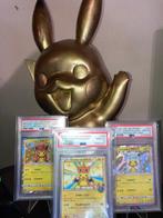 Pokémon - 3 Card - Pikachu, Hobby en Vrije tijd, Verzamelkaartspellen | Pokémon, Nieuw