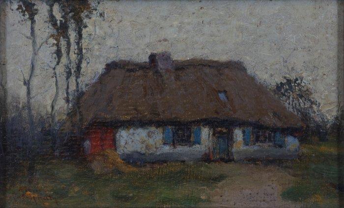 William Castle Keith (1864-1927) - Boerderij in Brabant, Antiek en Kunst, Kunst | Schilderijen | Klassiek