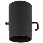 Kachelpijp 150 Staal Klepsleutel, Huis en Inrichting, Kachels, Nieuw