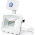 LED Bouwlamp 20 Watt met Sensor - LED Schijnwerper - Aigi, Nieuw, Ophalen of Verzenden, Lamp met armatuur