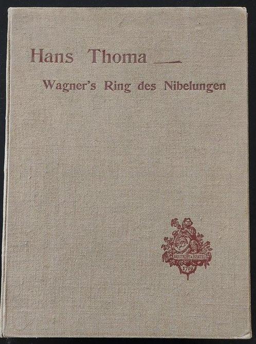 Hans Thoma & Prof. Dr. Bruno Bushart - Hans Thoma + Wagners, Antiek en Kunst, Antiek | Boeken en Bijbels