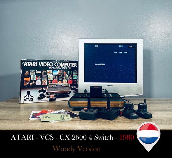 Atari - VCS - CX - 2600 4 Switch 1980 BOXED - Videogame -, Spelcomputers en Games, Spelcomputers | Overige Accessoires