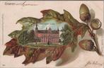 VIERAKKER - Kasteel Suideras, Verzenden, Gelopen