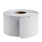 35x75mm - Witte Kartonnen Labels op Rol / Hangetiketten