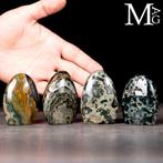 Set van 4 vrije vorm Jasper De 4e Vein Ocean Jasper -